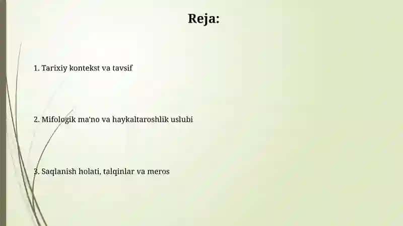 Ilk killasik davri olimpiada Zevs haykali ibodatxonasinig fraton qismining relyefi 2