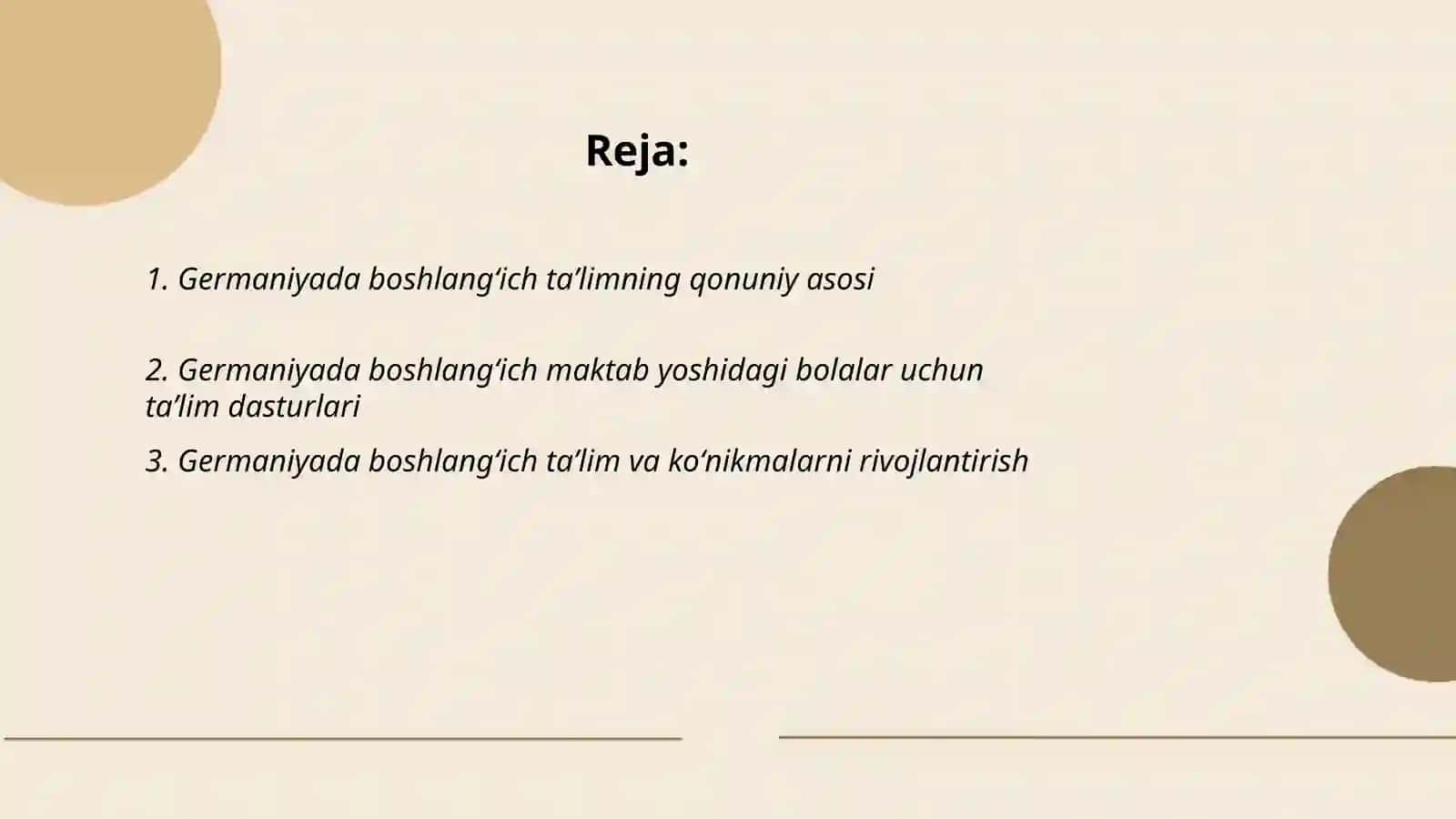 Germaniyada boshlangʻich taʼlim 2