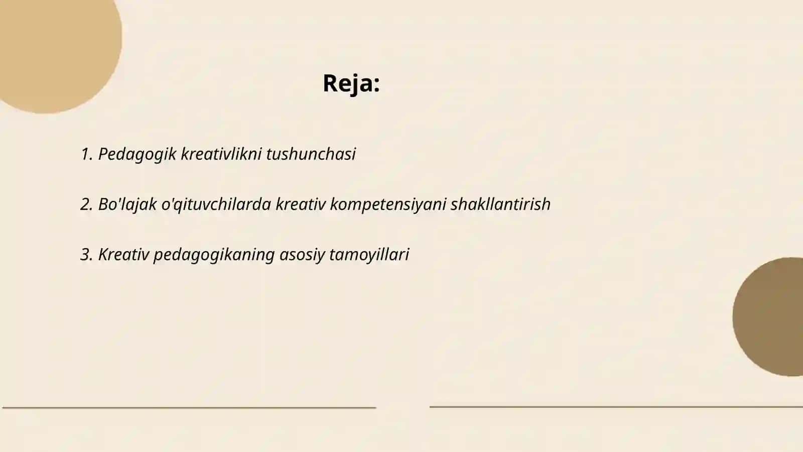 Pedagogik kreativ kompetensiyani shakllantirishning tamoyillari va omillari 2