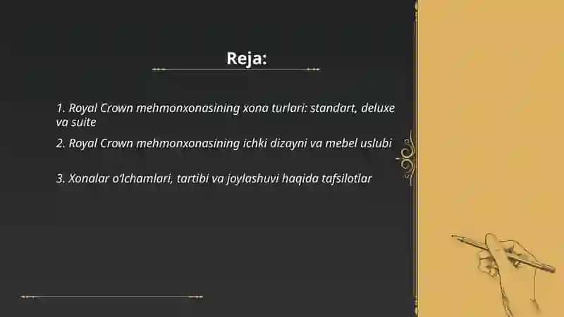 Royal Crown mehmon honasi 2