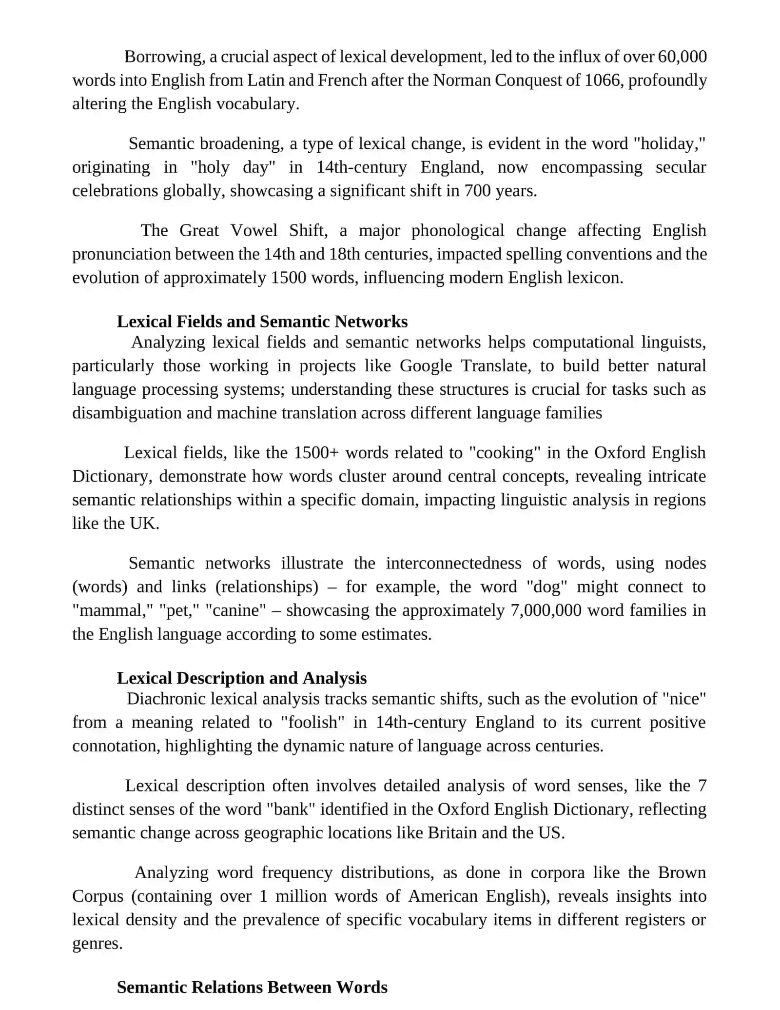 The object of lexicology 2