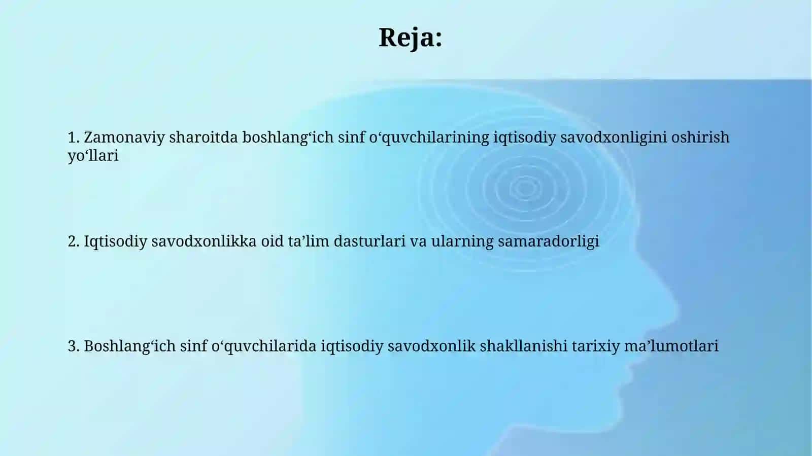 Iqtisodiy savodxonlikni shakllantirishga oid tarixiy ma’lumotlar 2