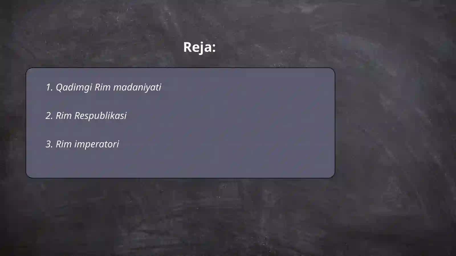 Qadimgi Rimda fan 2
