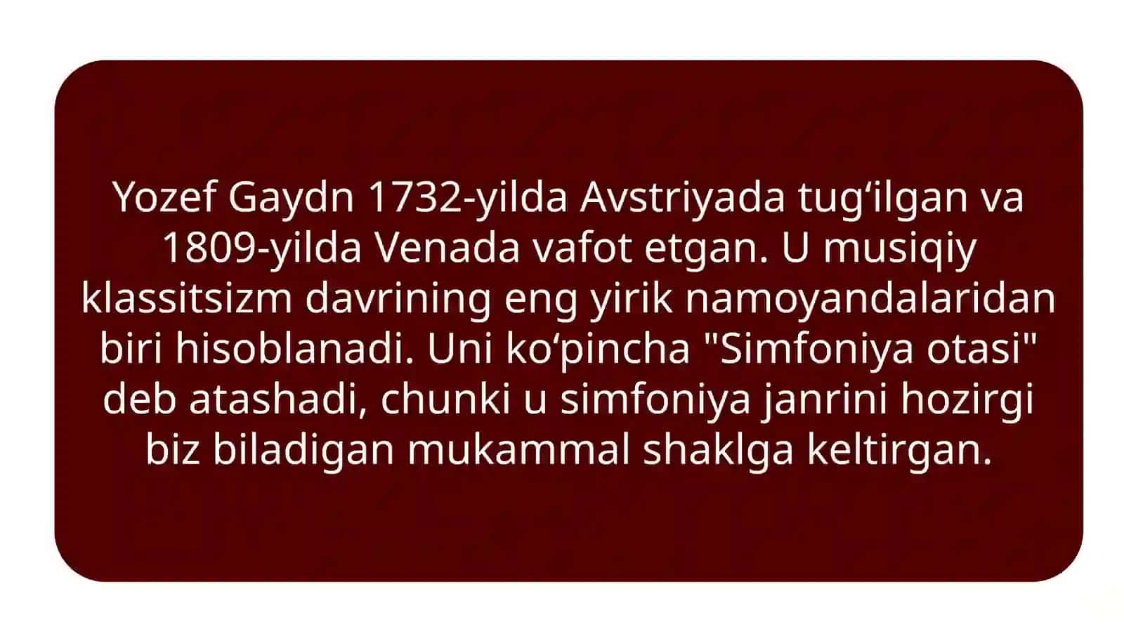 Yozef Gaydnni 2