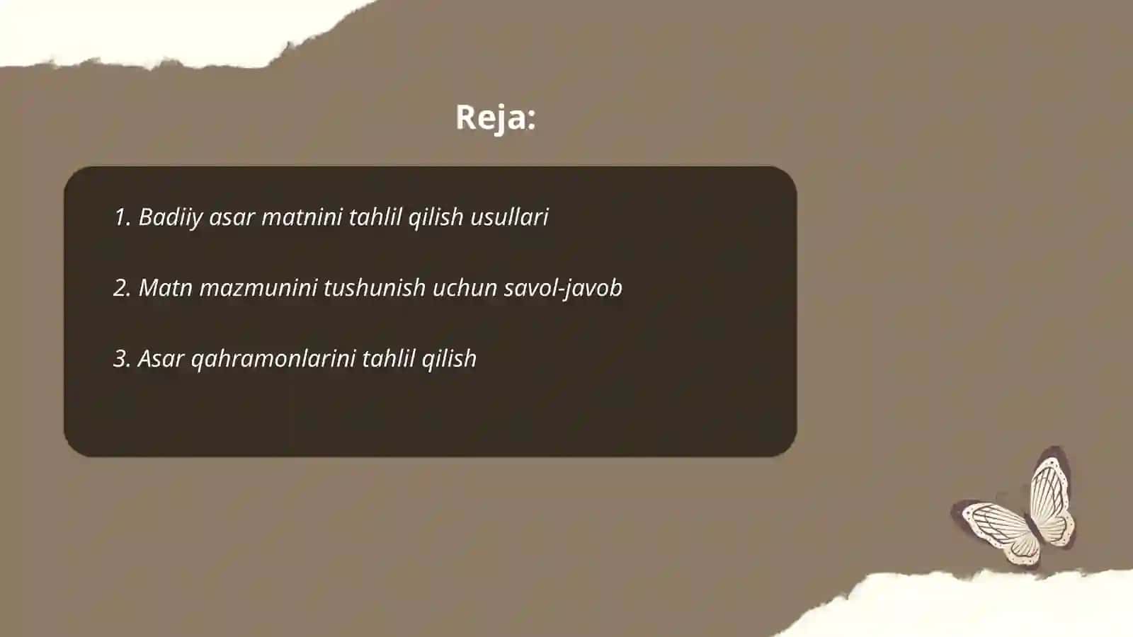 Boshlang'ich sinflarda badiiy asar matni bilan ishlash 2