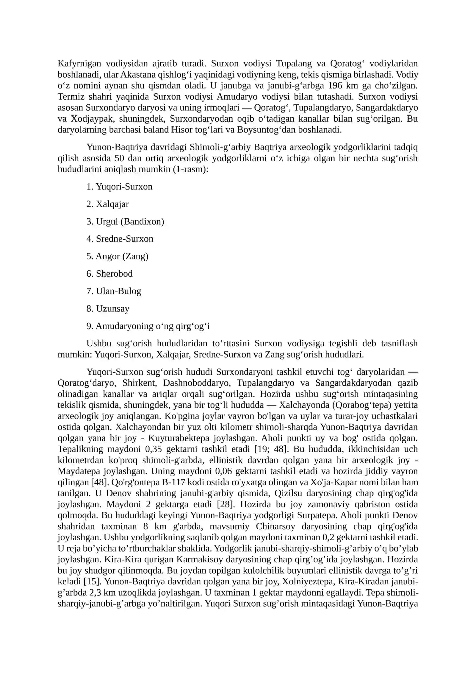 Ellinizm Shimoliy-G'arbiy Baqtriya Tarixiy Geografiyasi 2