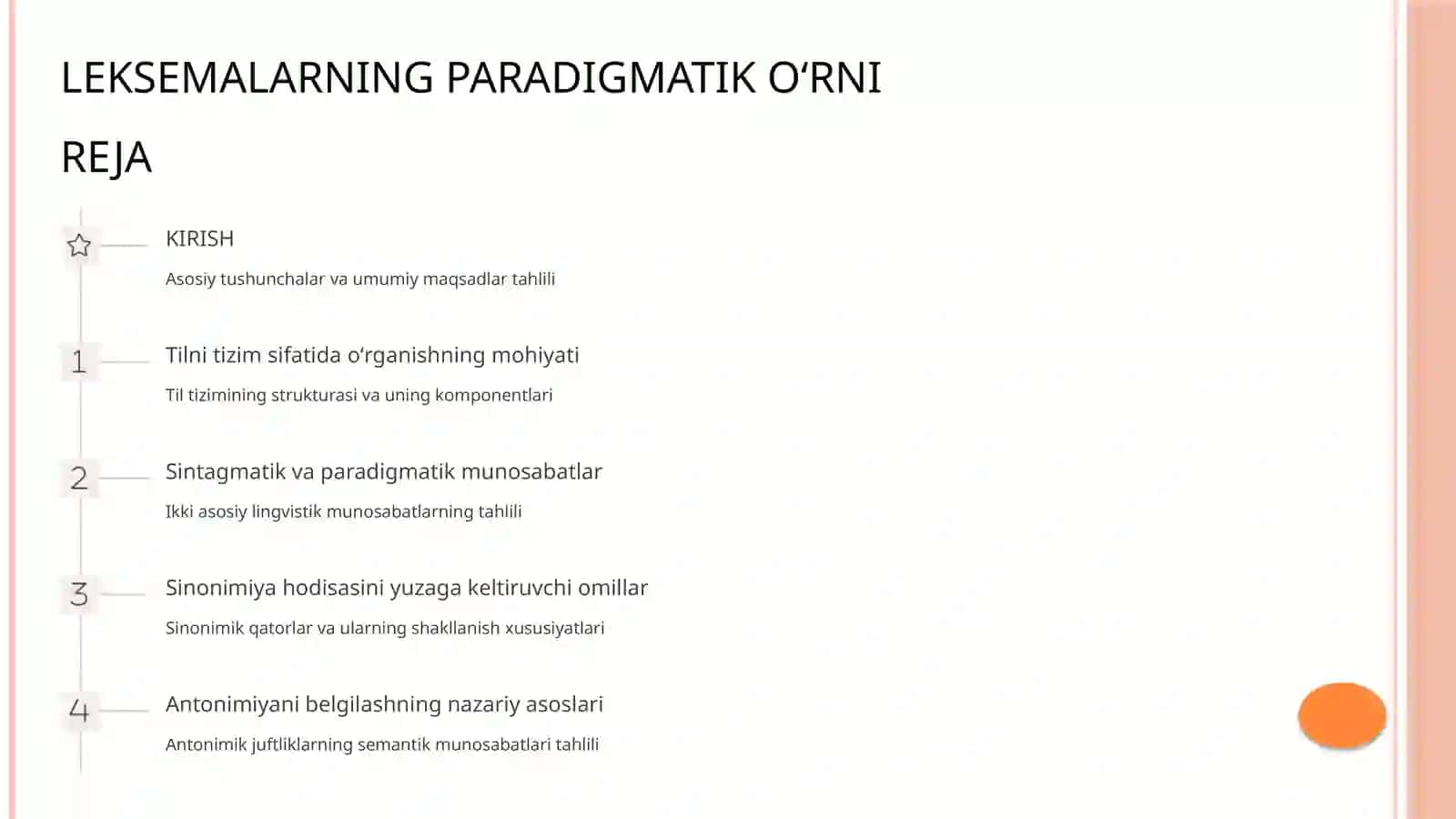 LEKSEMALARNING PARADIGMATIK OʻRNI 2