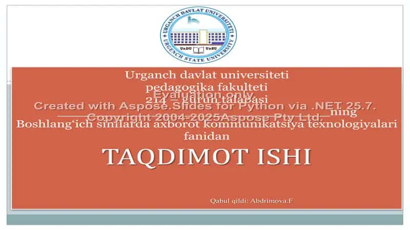 Mantiqiy masalalarni yechishni o`rgatishda  axborot texnologiyalaridan foydalanishni o`rgatish 2