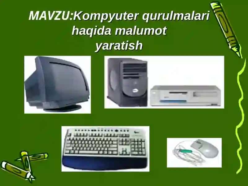 Kompyuter qurulmalari haqida malumot 2