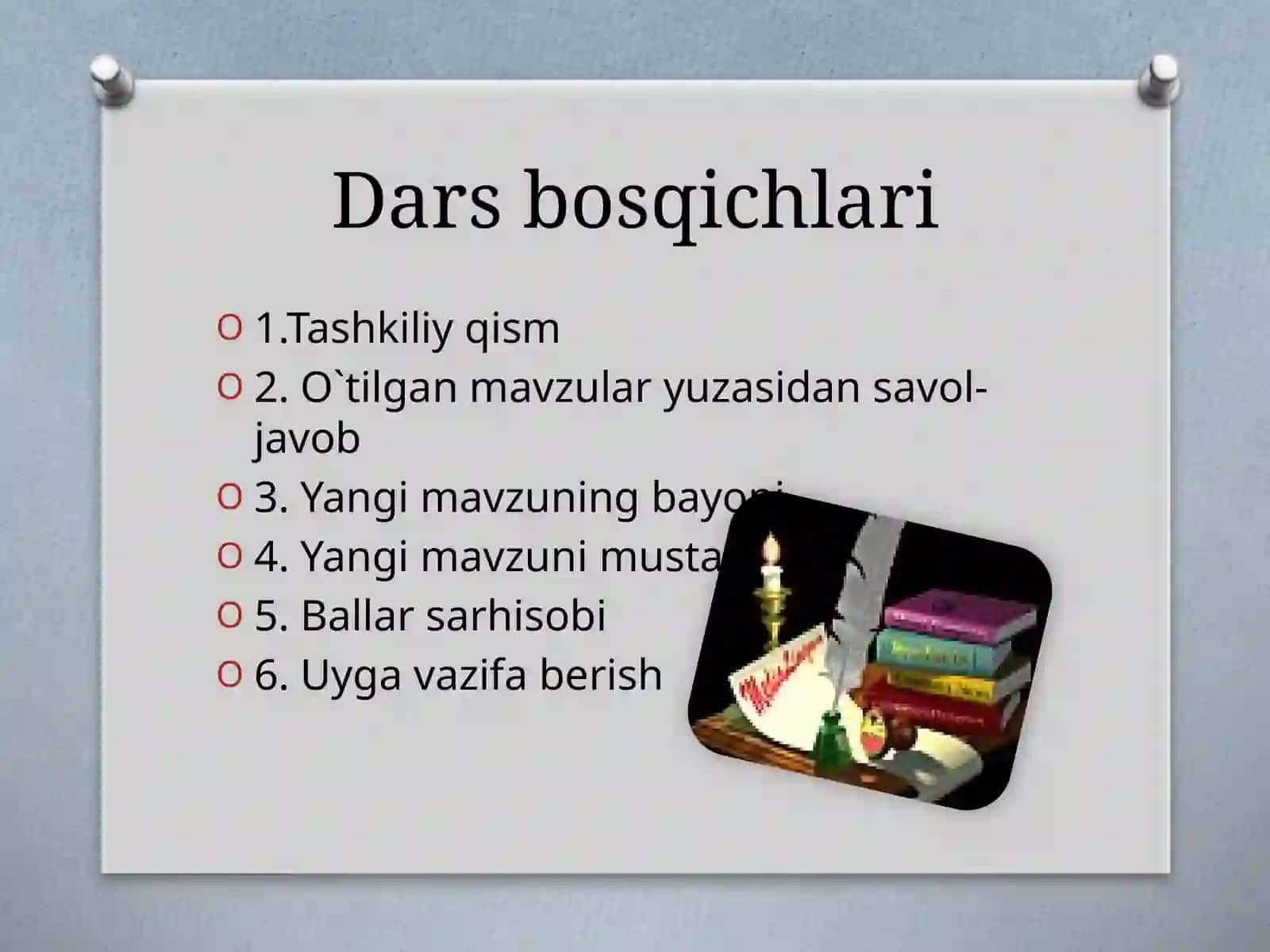 6-sinf Matematika Musbat va manfiy sonlar. Butun sonlar haqida tushuncha dars ishlanma 2