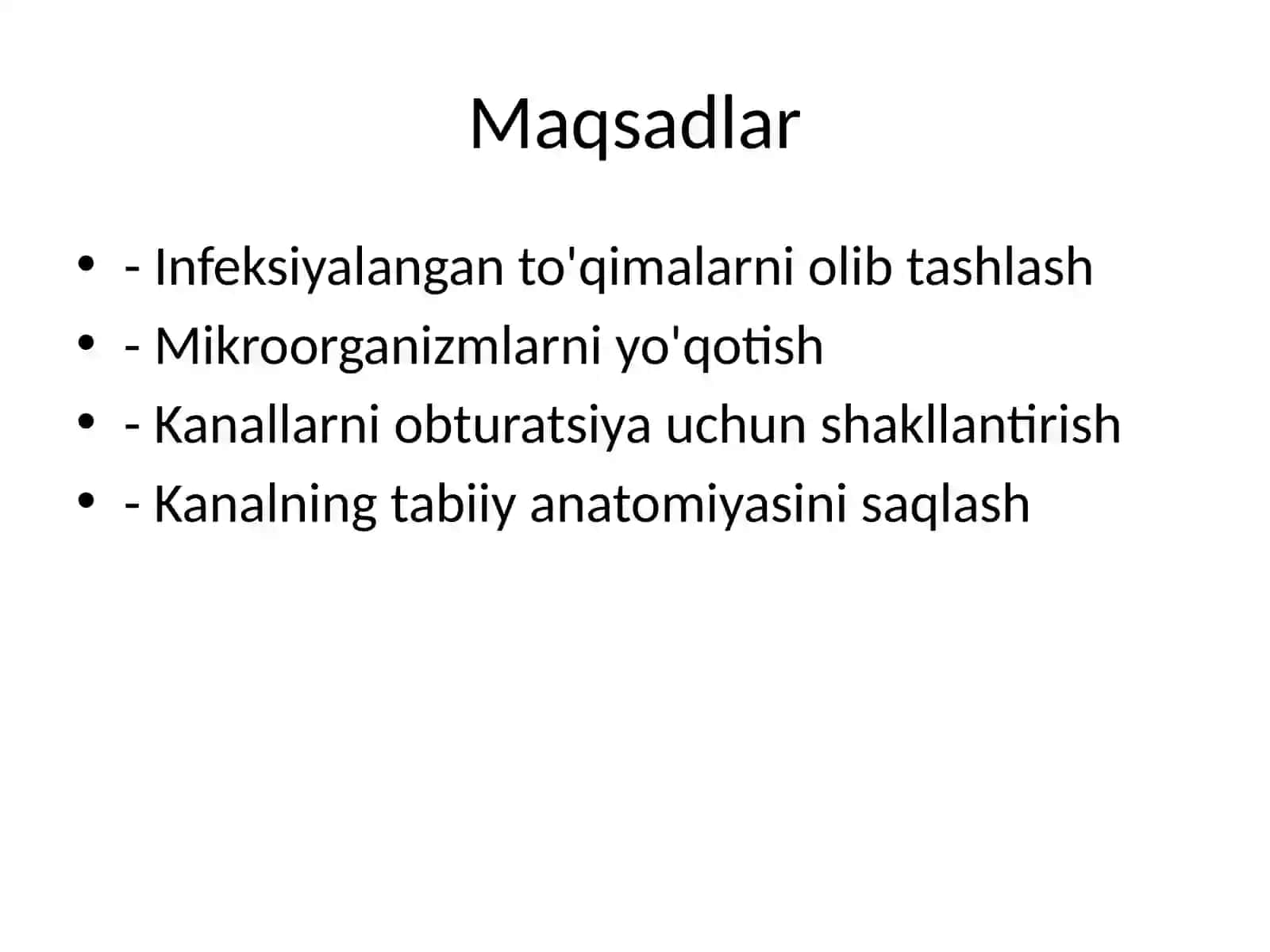 Ildiz Kanallarini Tozalash va Shakllantirish 2