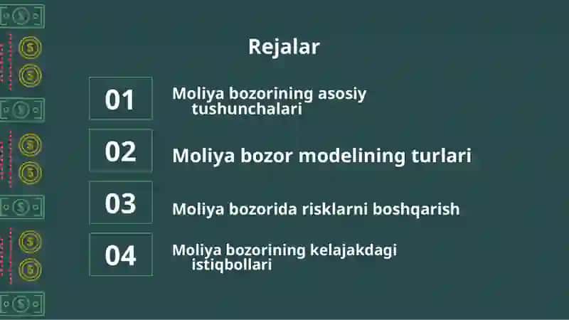 Moliya bozor modellari 2