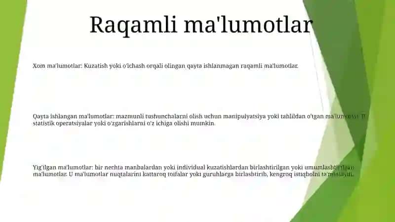 Axborot Turlari 2