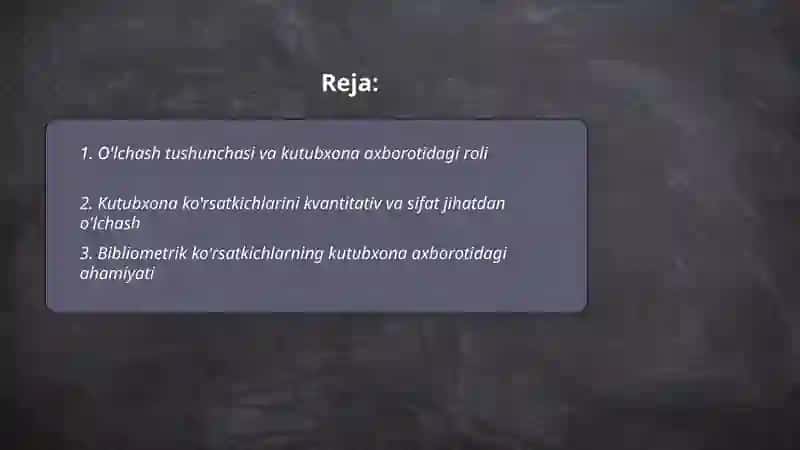 Kutubxona axborotidagi ahamiyati 2