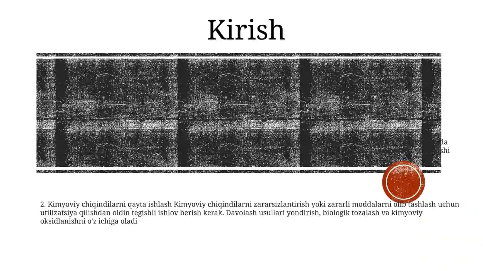 Kimyoviy Reaktivlarni Va Kimyoviy Chiqindilarni Qayta Ishlash 2