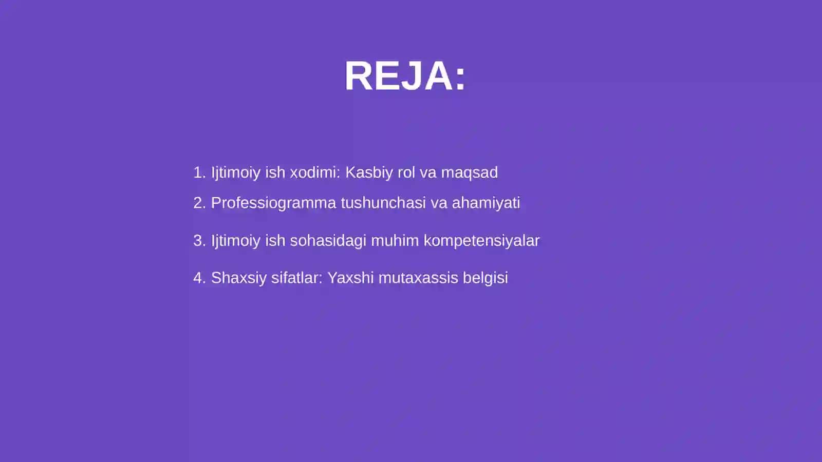 Ijtimoiy ish xodimining professiogrammasi o'ziga xosligi 2