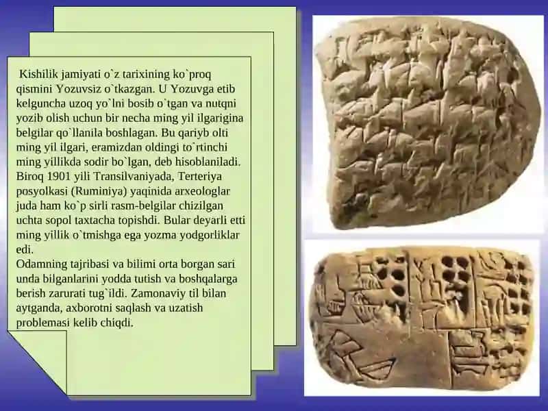O'zbek tilshunosligida yozuv masalalari 2