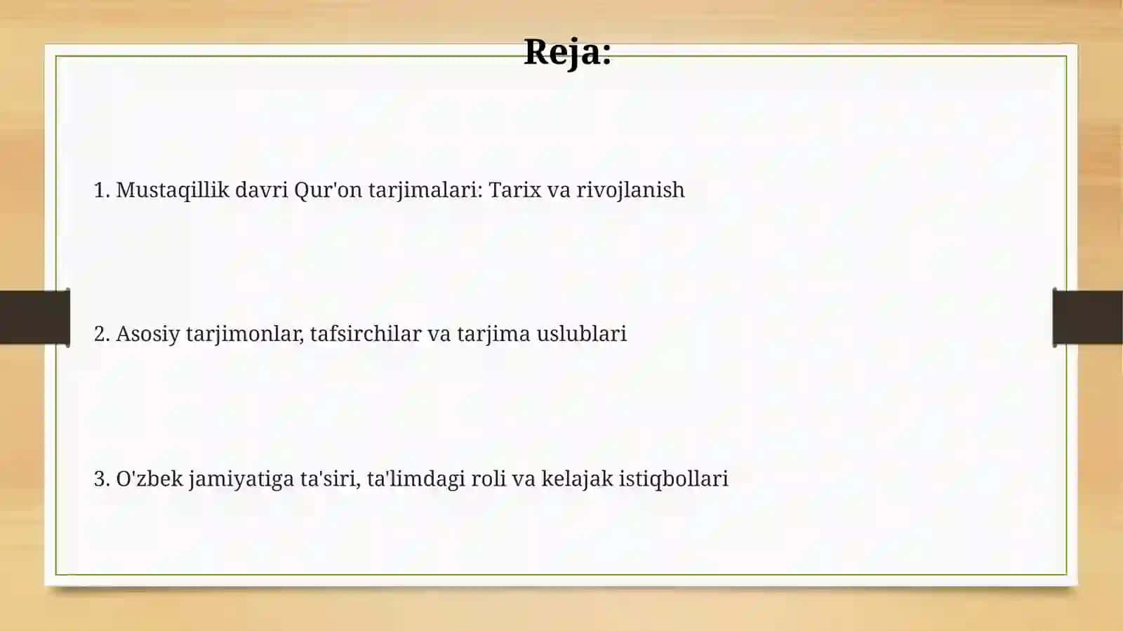 Mustaqillik yillarida Qur'on tarjimalari 2