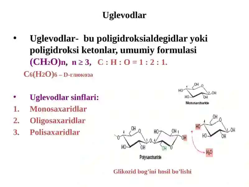 Uglevodlar 2