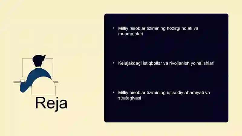 O'zbekistonda milliy hisoblar tizmi:holati va istiqbollari 2