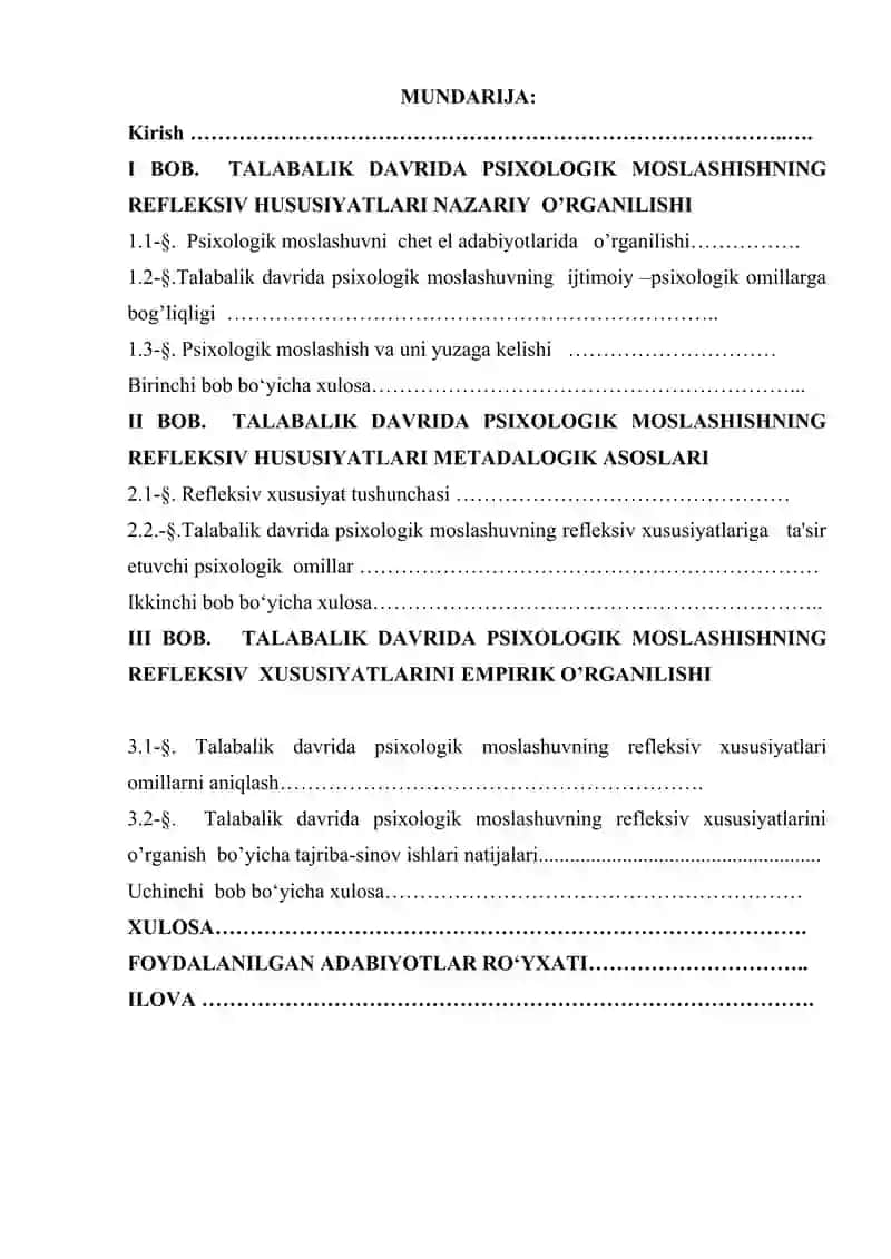 TALABALIK DAVRIDA PSIXOLOGIK MOSLASHISHNING REFLEKSIV HUSUSIYATLARI 2