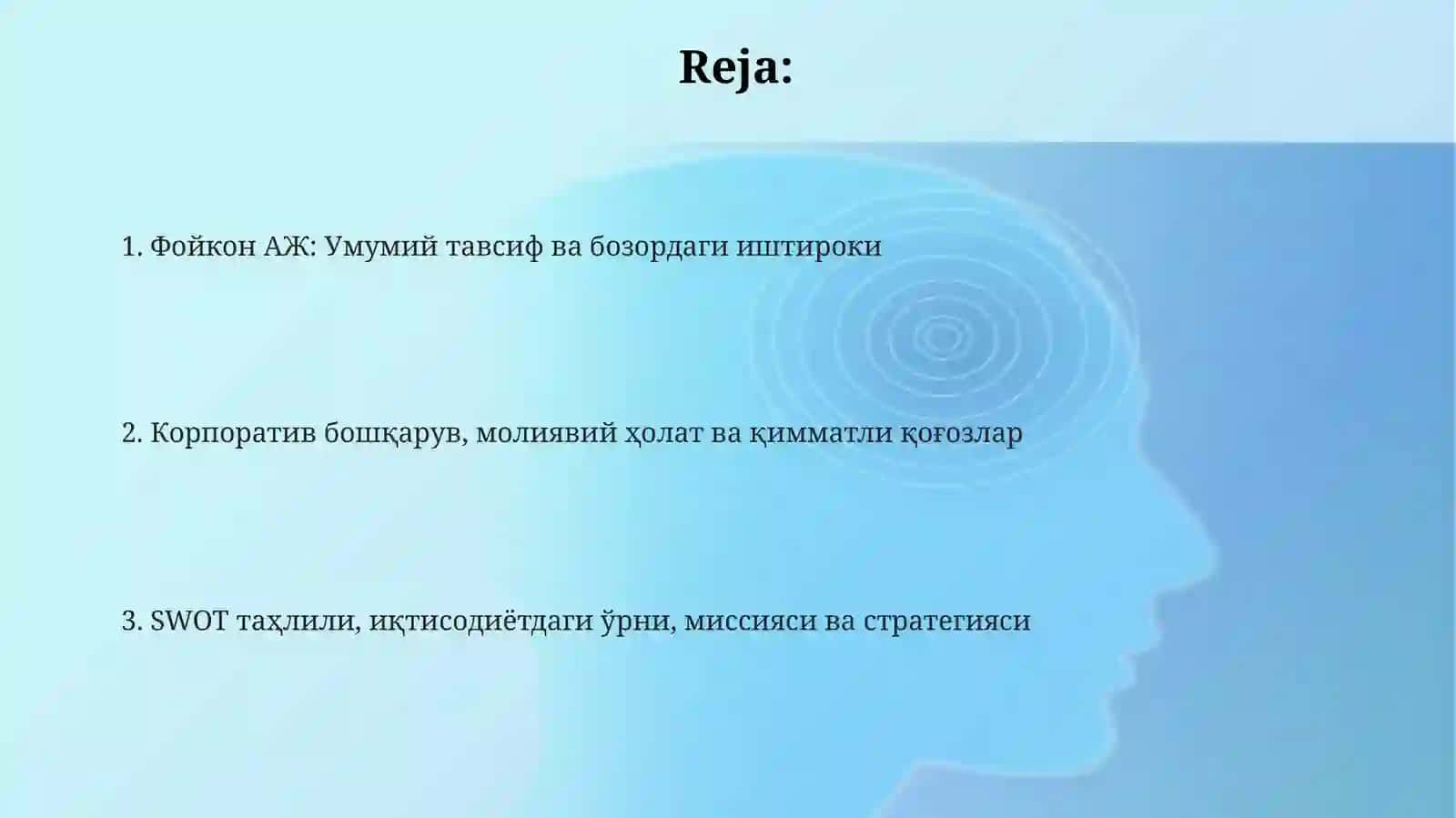 Foykon акционерлик жамияти 2