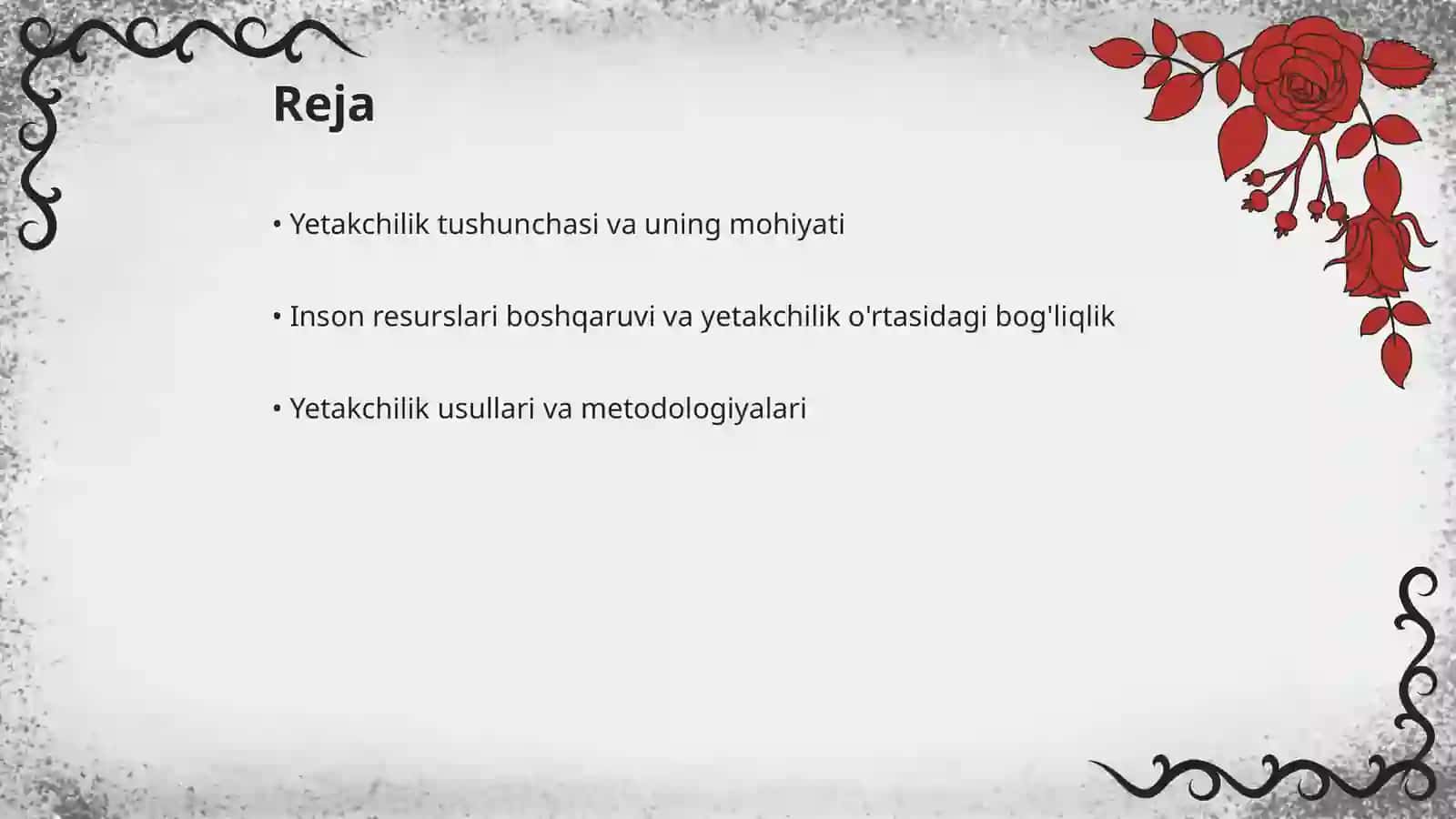 Inson resurslarini boshqarishda yetakchilik 2