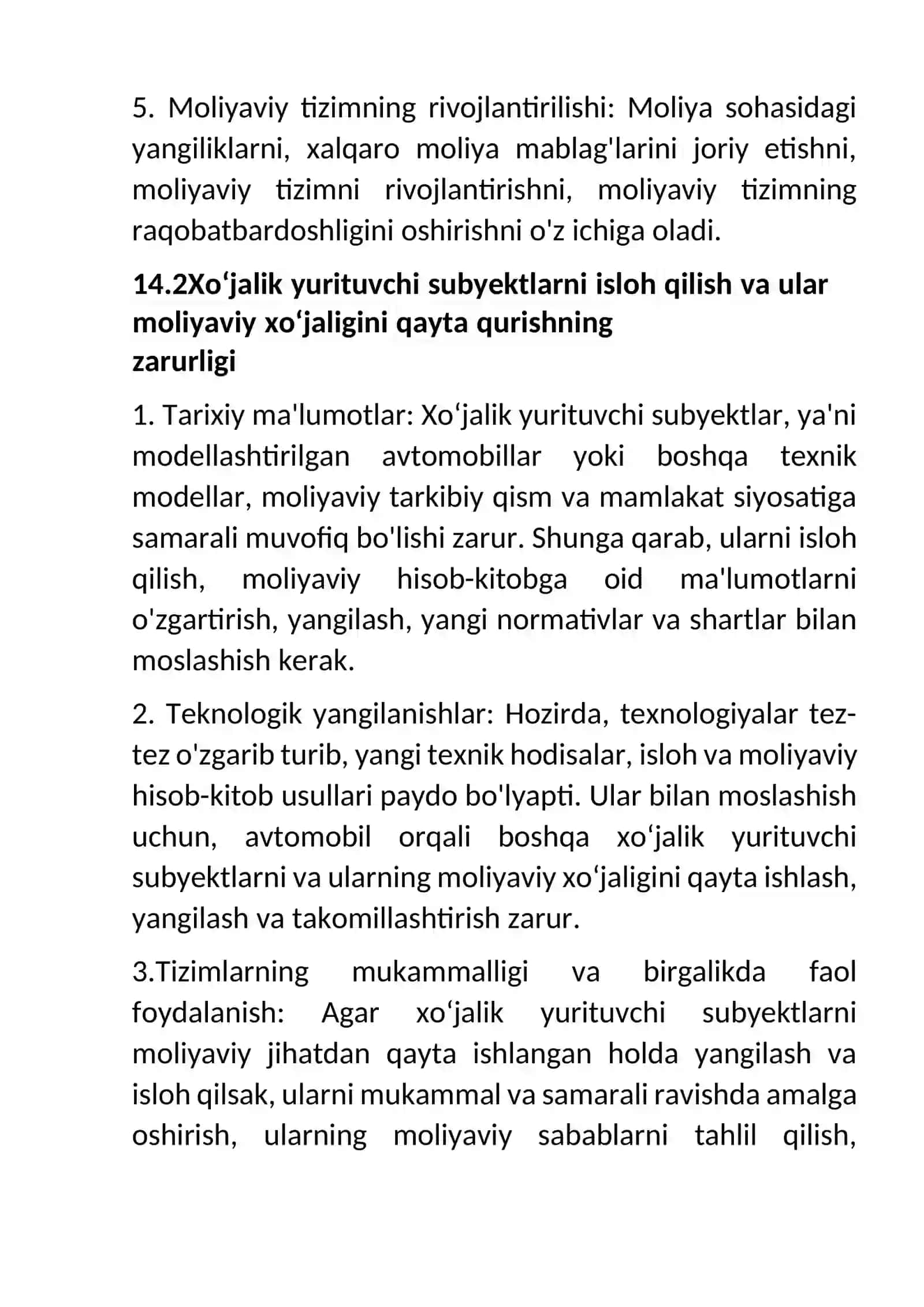 Moliyaning funksiyalari 2
