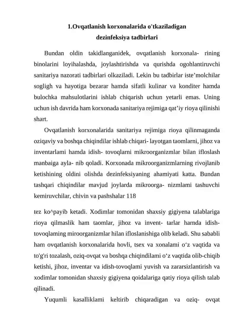 KIMYOVIY DEZINFEKSIYA VOSITALARNING ERITMALARNI TAYYORLASH USULI 2