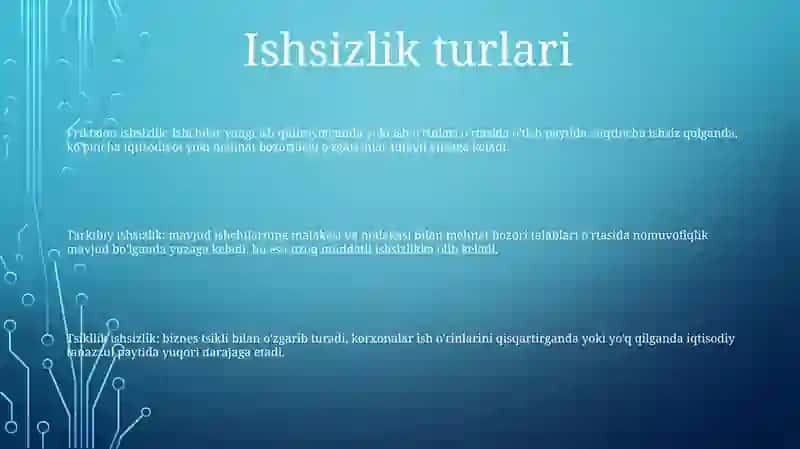 Ishsizlik 2