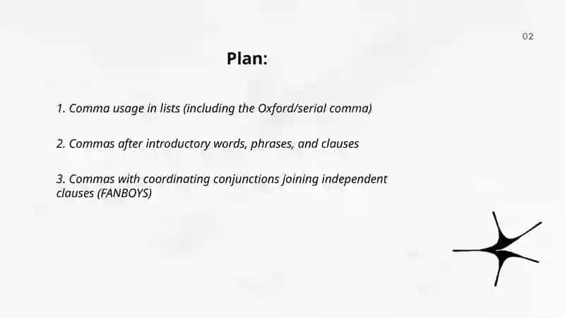 Comma Usage 2