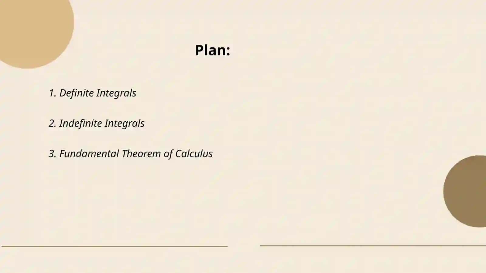 Calculus II (Integral Calculus) 2