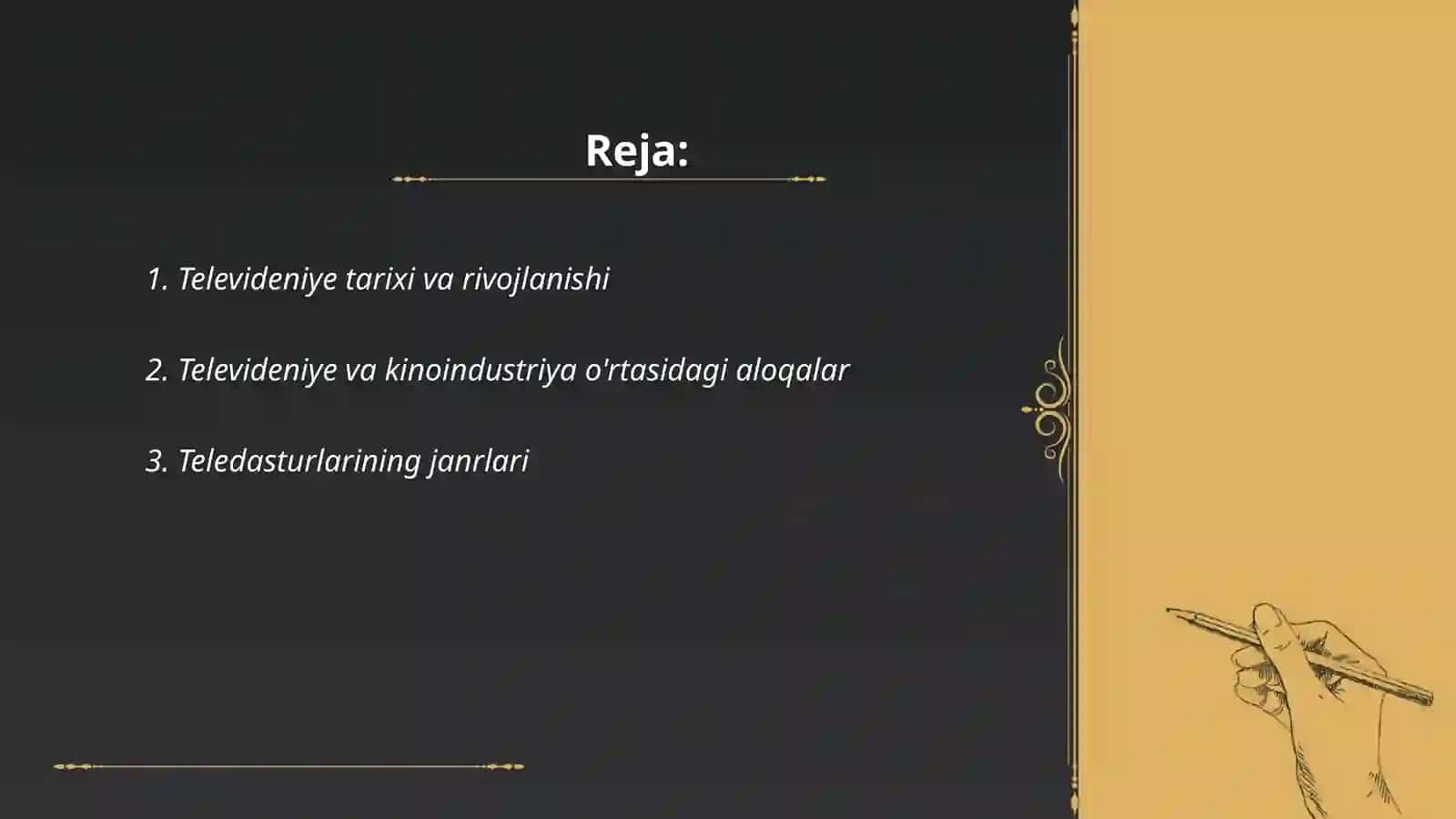 Televideniye koʻngilochar sanoat sifatida 2