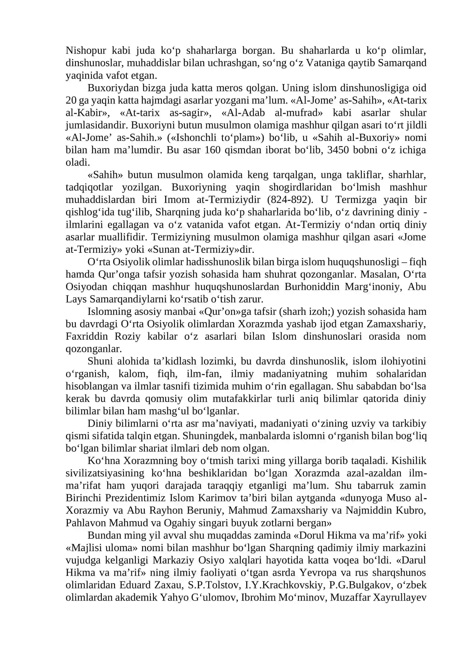 IX-XII ASRDA MUSULMON UYGʻONISH DAVRI 2