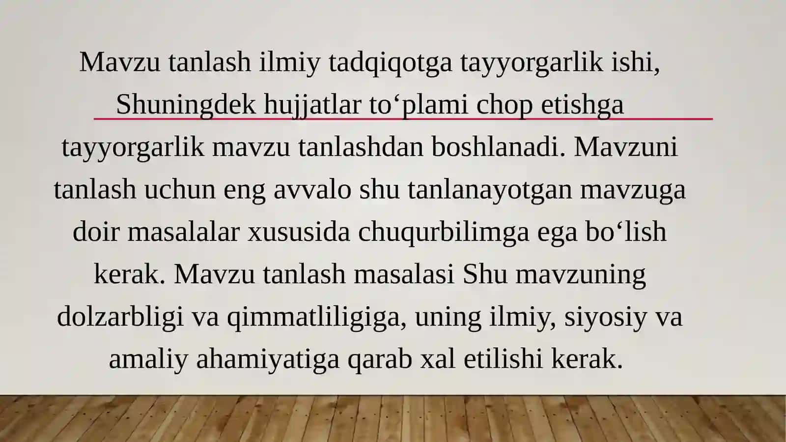 Oʻzbekiston Respublikasi arxiv tashkilotlarida ish yuritishni tashkil qilish. 2