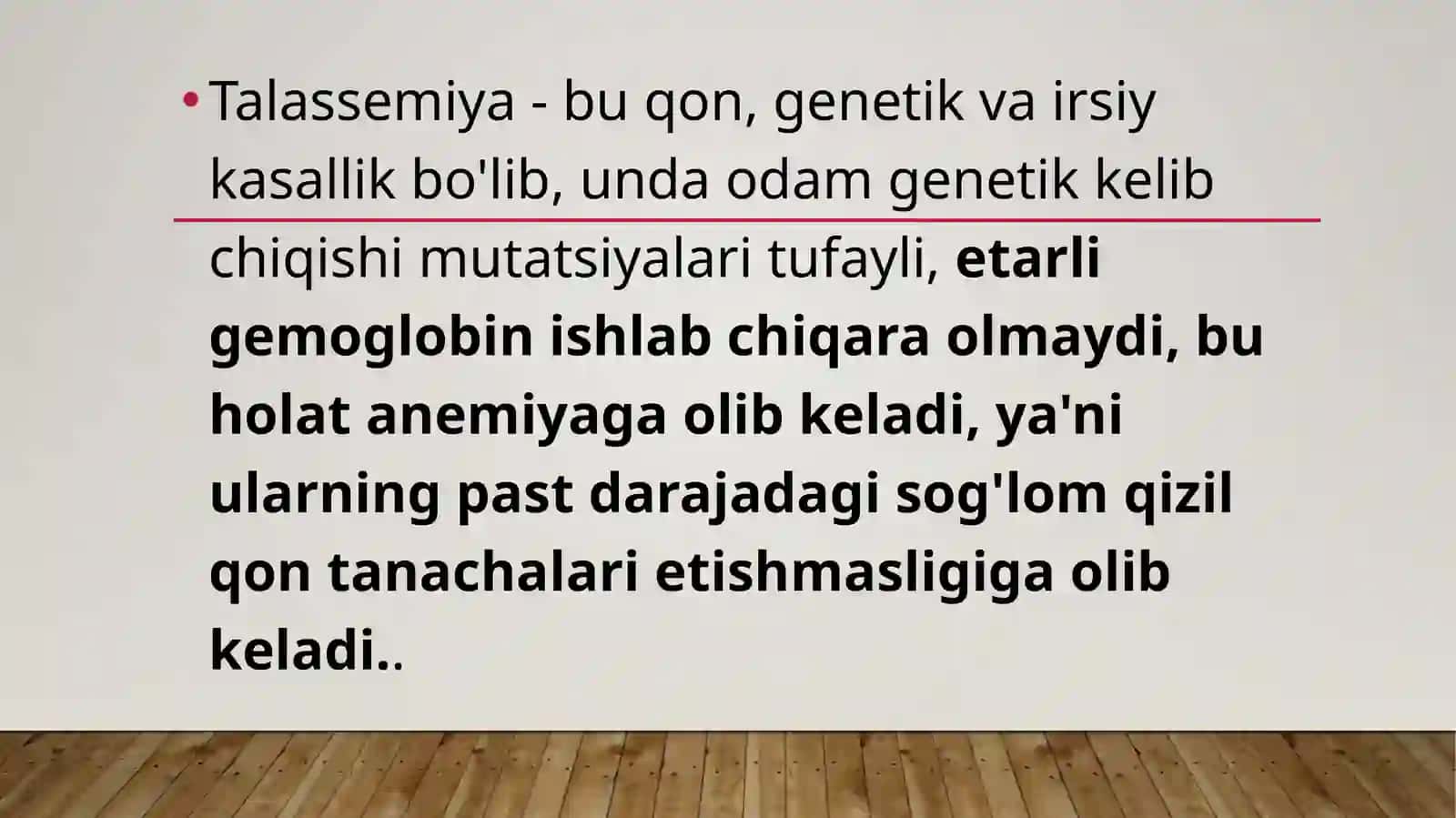Talassemiya 2