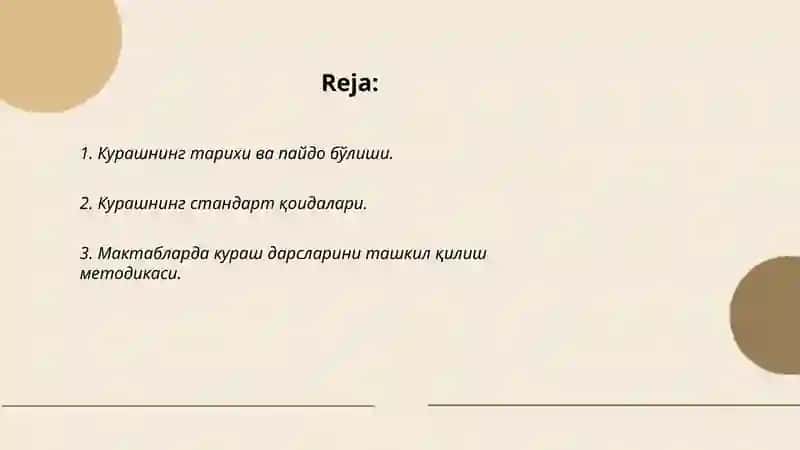 Умумталим мактабларида кураш дарсларини отказиш ва ташкил килиш 2