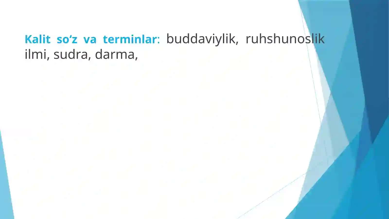 Buddaviylik oqimidagi qadimgi turkiy adabiyot 2
