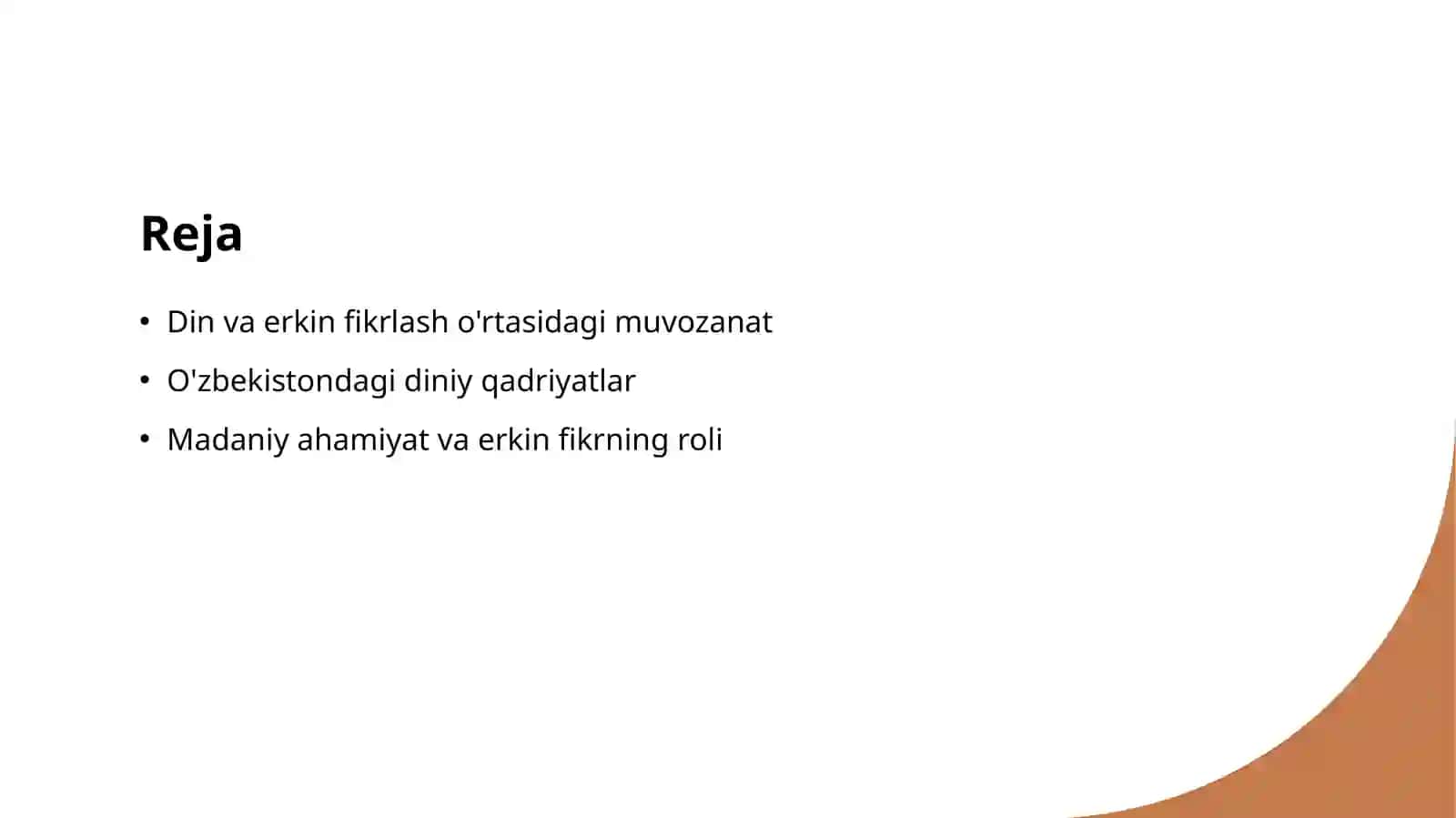 Din va hurfikrlilik 2