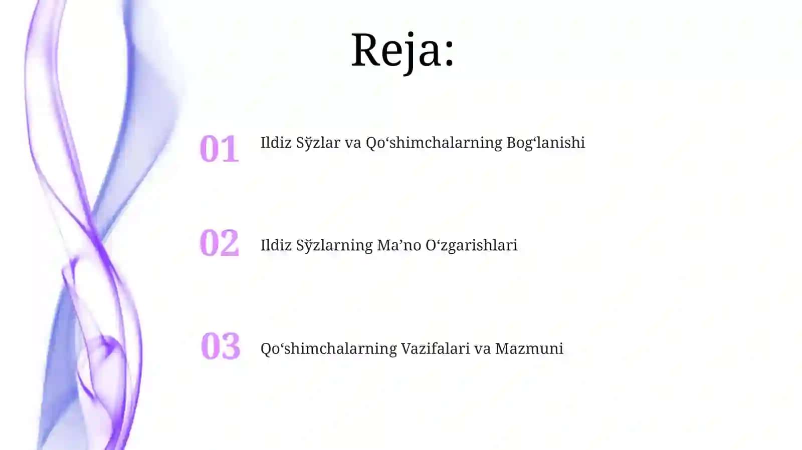 Bosh so'z va qo'shimchalar o'rtasidagi bog'lanishlar 2