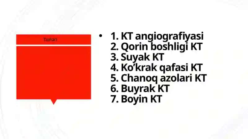 Kompyuter tomografiyasi 2