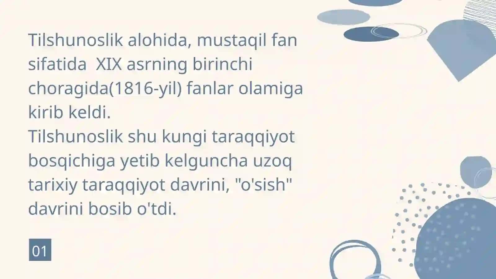 Yevropada uyg'onish davri tilshunosligi 2