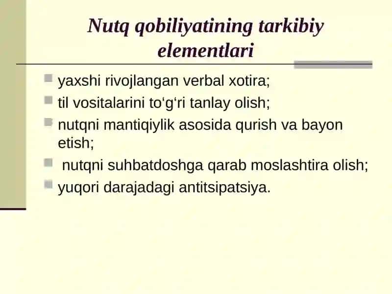 O‘qituvchining kommunikativ qobiliyatini rivojlantirishga qo’yiladigan talablar 2