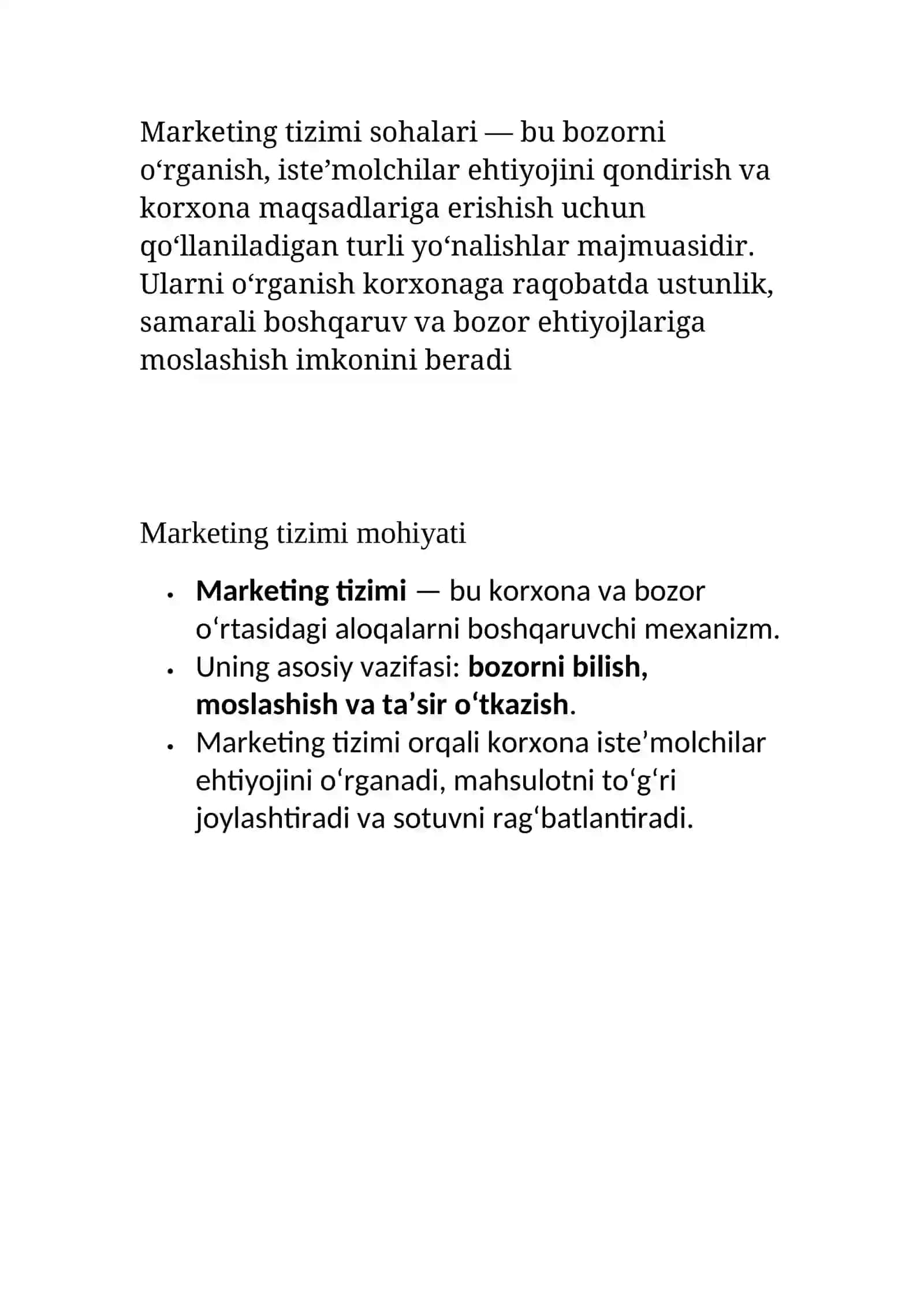 SAYFIDDINOV NASRIDDINBEKNING MARKETING FANIDAN QAYTA TAYORLOV ISHI 2