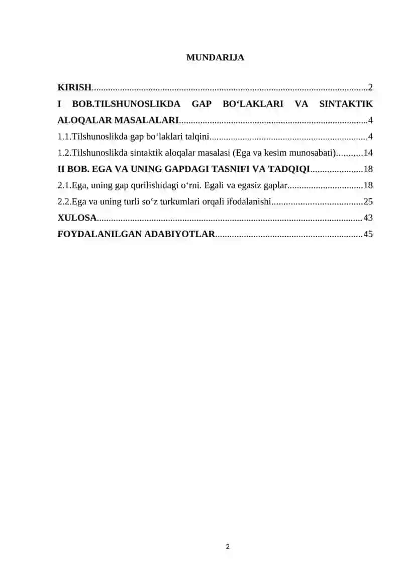 EGA VA UNING OʻZBEK TILSHUNOSLIGIDAGI TADQIQI 2