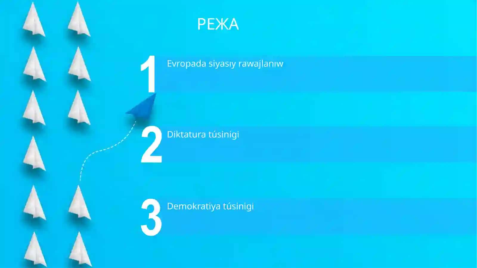 Qubla hám Arqa Evropa mámleketleri: diktatura hám demokratiya 2