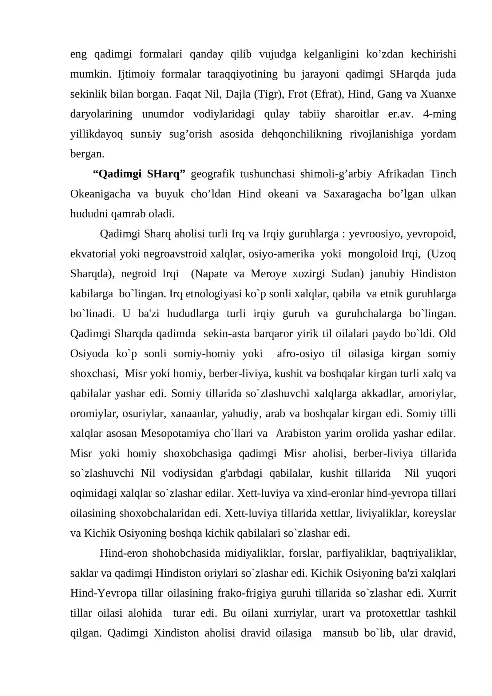Qadimgi sharq tarixi tarixshunosligi 2