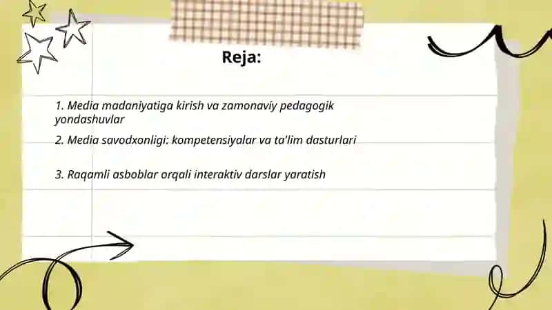 Media madaniyat va innovatsion pedagogika 2