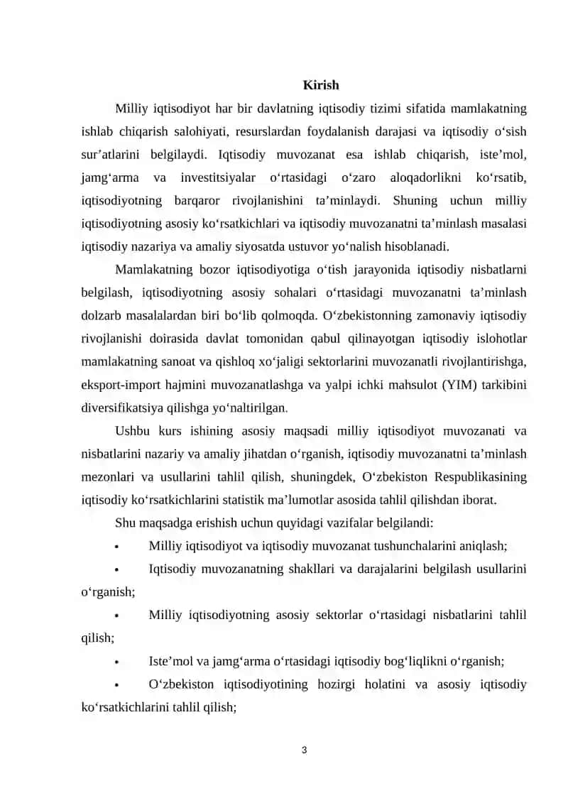 MILLIY IQTISODIYOTNING MUVOZANATI VA MUTANOSIB RIVOJLANISHI 2