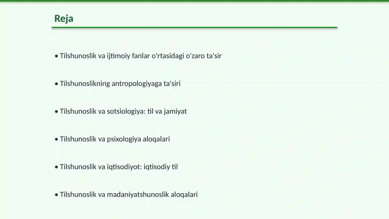 Tilshunoslikning ijtimoiy fanlar bilan munosabati 2
